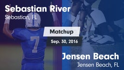 Matchup: Sebastian River vs. Jensen Beach  2016