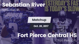 Matchup: Sebastian River vs. Fort Pierce Central HS 2017