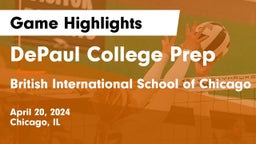 DePaul College Prep vs British International School of Chicago Game Highlights - April 20, 2024