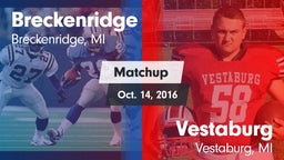 Matchup: Breckenridge vs. Vestaburg  2016