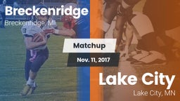 Matchup: Breckenridge vs. Lake City  2017