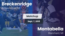 Matchup: Breckenridge vs. Montabella  2018