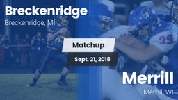 Matchup: Breckenridge vs. Merrill  2018