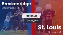 Matchup: Breckenridge vs. St. Louis  2018
