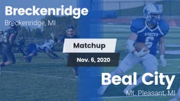 Matchup: Breckenridge vs. Beal City  2020