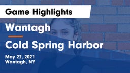 Wantagh  vs Cold Spring Harbor  Game Highlights - May 22, 2021