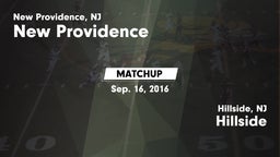 Matchup: New Providence vs. Hillside  2016