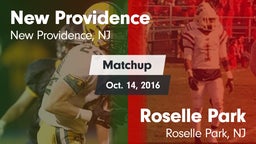 Matchup: New Providence vs. Roselle Park  2016