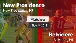 Matchup: New Providence vs. Belvidere  2016