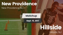 Matchup: New Providence vs. Hillside  2017
