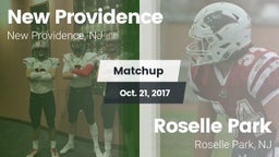 Matchup: New Providence vs. Roselle Park  2017