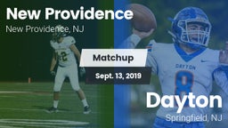 Matchup: New Providence vs. Dayton  2019