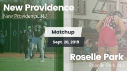 Matchup: New Providence vs. Roselle Park  2019