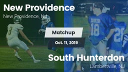 Matchup: New Providence vs. South Hunterdon  2019
