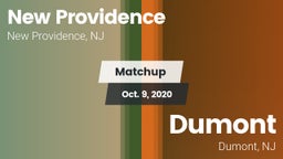 Matchup: New Providence vs. Dumont  2020