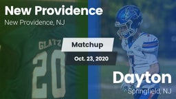 Matchup: New Providence vs. Dayton  2020