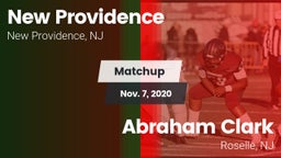 Matchup: New Providence vs. Abraham Clark  2020
