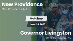 Matchup: New Providence vs. Governor Livingston  2020
