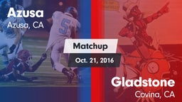 Matchup: Azusa vs. Gladstone  2016