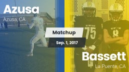Matchup: Azusa vs. Bassett  2017