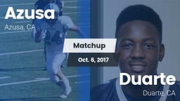 Matchup: Azusa vs. Duarte  2017