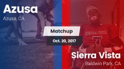 Matchup: Azusa vs. Sierra Vista  2017