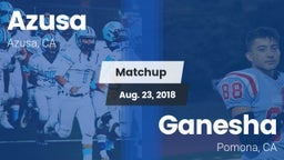 Matchup: Azusa vs. Ganesha  2018