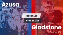 Matchup: Azusa vs. Gladstone  2018