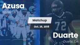 Matchup: Azusa vs. Duarte  2018