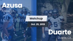 Matchup: Azusa vs. Duarte  2019