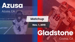 Matchup: Azusa vs. Gladstone  2019