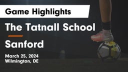 The Tatnall School vs Sanford  Game Highlights - March 25, 2024