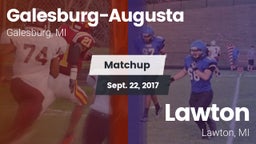 Matchup: Galesburg-Augusta vs. Lawton  2017
