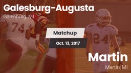 Matchup: Galesburg-Augusta vs. Martin  2017