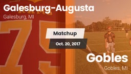 Matchup: Galesburg-Augusta vs. Gobles  2017