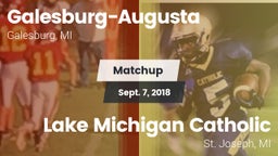 Matchup: Galesburg-Augusta vs. Lake Michigan Catholic  2018