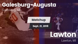Matchup: Galesburg-Augusta vs. Lawton  2018