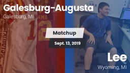 Matchup: Galesburg-Augusta vs. Lee  2019
