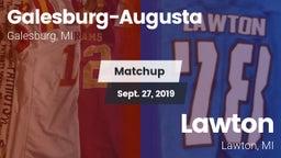 Matchup: Galesburg-Augusta vs. Lawton  2019