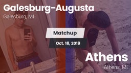 Matchup: Galesburg-Augusta vs. Athens  2019