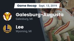 Recap: Galesburg-Augusta  vs. Lee  2019