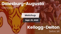 Matchup: Galesburg-Augusta vs. Kellogg-Delton  2020