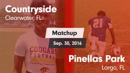 Matchup: Countryside vs. Pinellas Park  2016