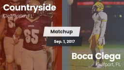 Matchup: Countryside vs. Boca Ciega  2017