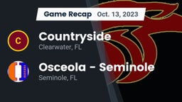 Recap: Countryside  vs. Osceola  - Seminole 2023