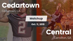 Matchup: Cedartown vs. Central  2019