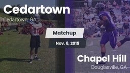 Matchup: Cedartown vs. Chapel Hill  2019