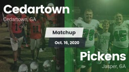 Matchup: Cedartown vs. Pickens  2020