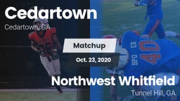 Matchup: Cedartown vs. Northwest Whitfield  2020
