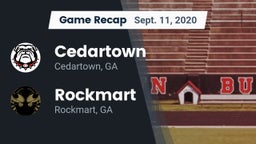 Recap: Cedartown  vs. Rockmart  2020